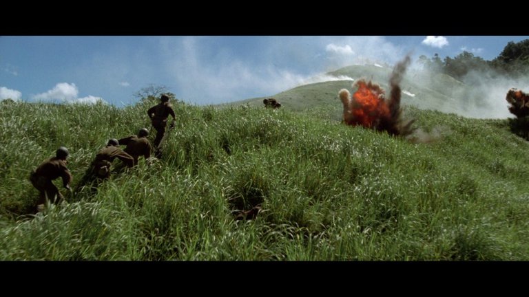 Screen capture from The Thin Red Line