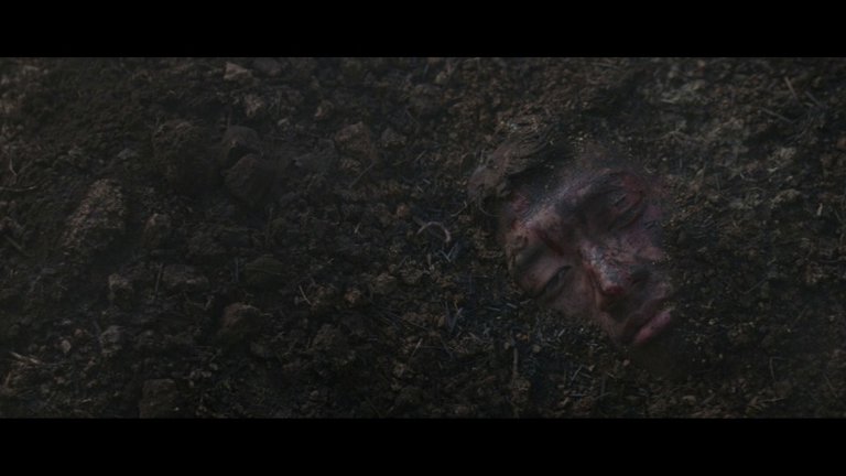 Screen capture from The Thin Red Line