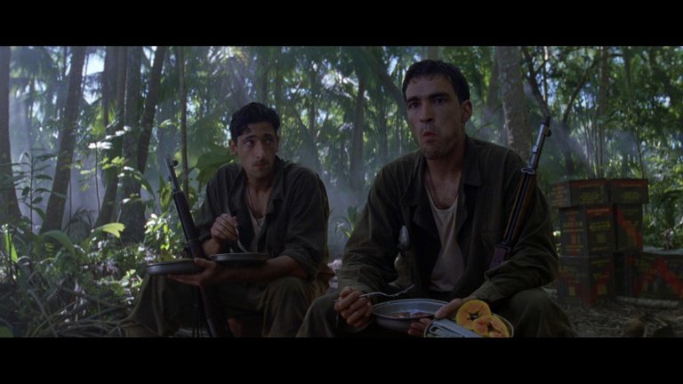 Screen capture from The Thin Red Line