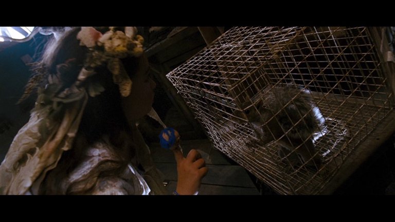 Screen capture from Tideland