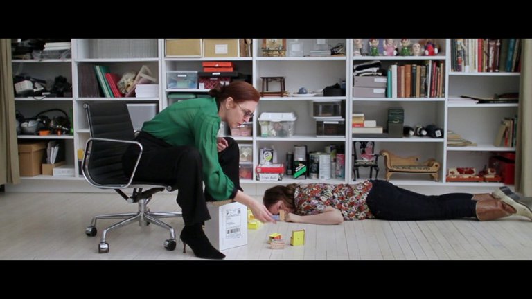 Screen capture from Tiny Furniture
