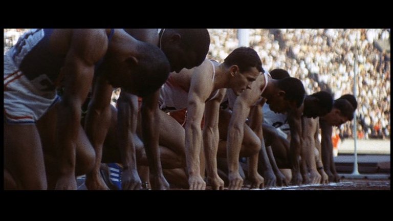 Screen capture from Tokyo Olympiad