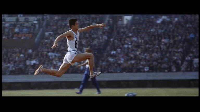 Screen capture from Tokyo Olympiad
