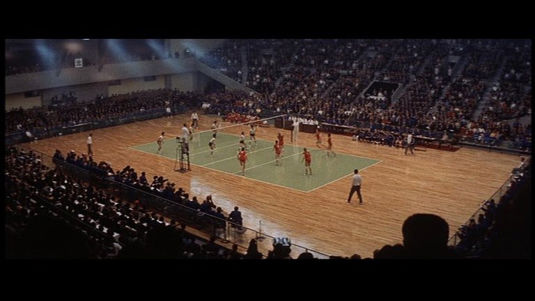 Screen capture from Tokyo Olympiad