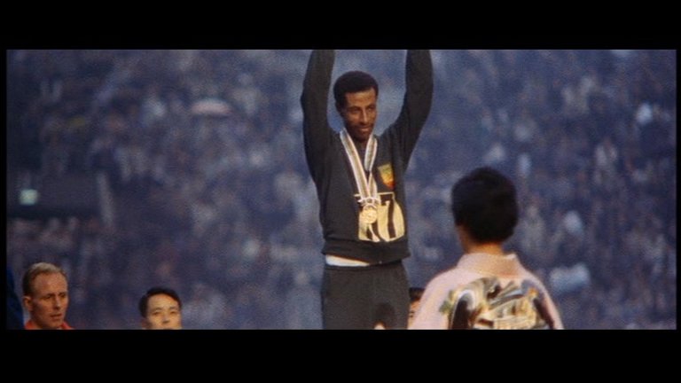 Screen capture from Tokyo Olympiad