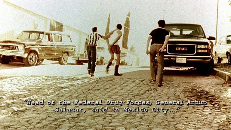 Screen capture from Traffic