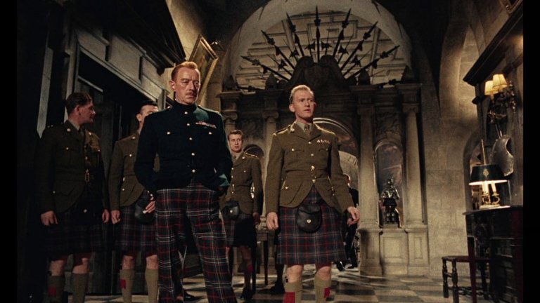 Screen capture from Tunes of Glory