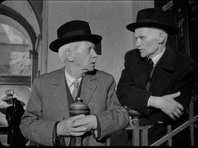 Screen capture from Umberto D.