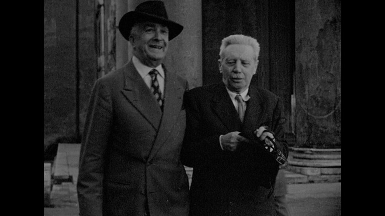 Screen capture from Umberto D.