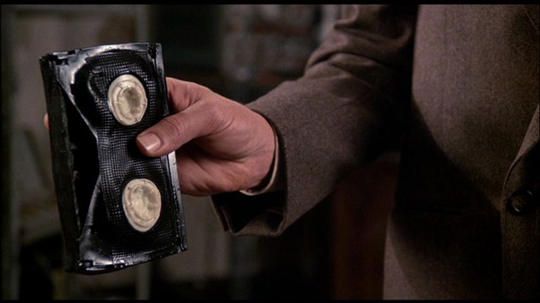 Screen capture from Videodrome