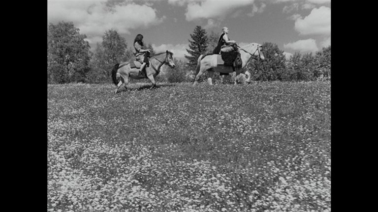 Screen capture from The Virgin Spring