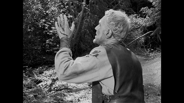 Screen capture from The Virgin Spring