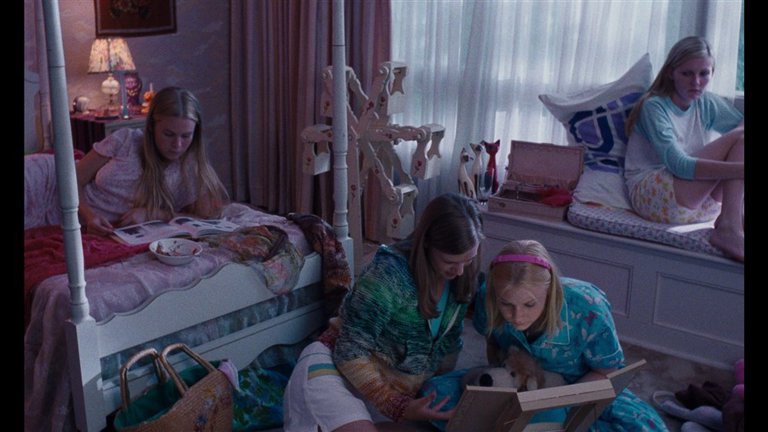 Screen capture from The Virgin Suicides