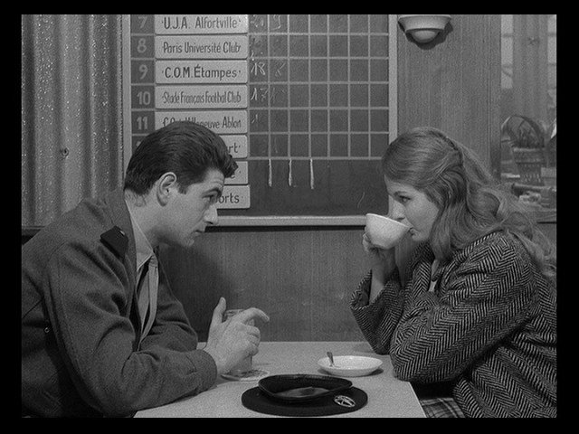 Screen capture from Vivre sa vie