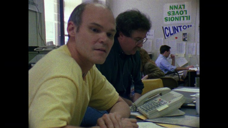 Screen capture from The War Room