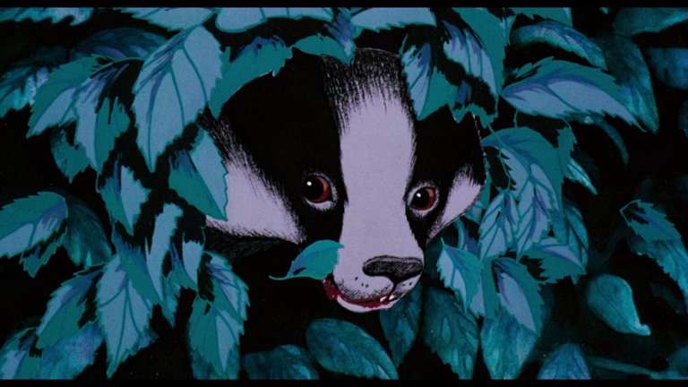 Screen capture from Watership Down