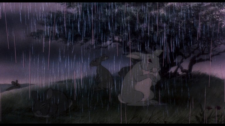 Screen capture from Watership Down
