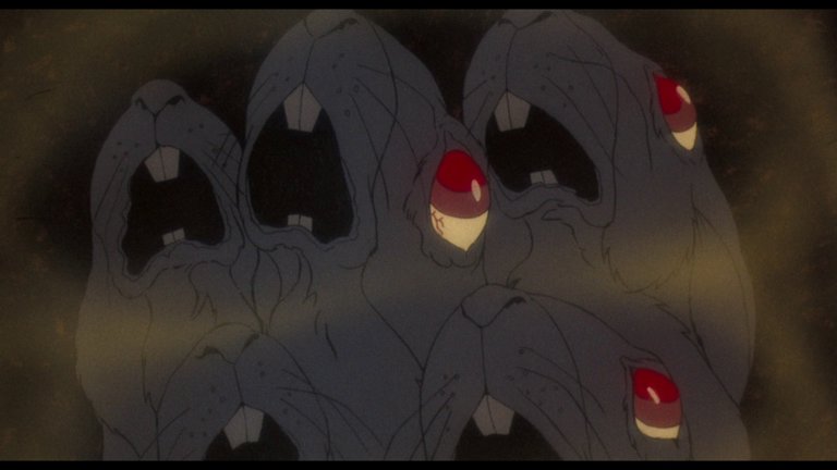 Screen capture from Watership Down