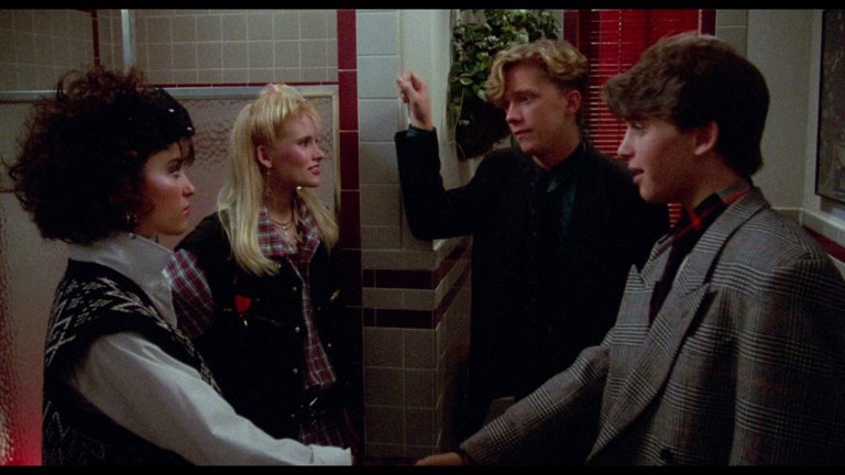 Screen capture from Weird Science