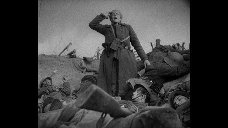 Screen capture from Westfront 1918