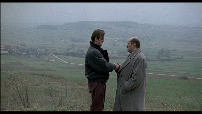 Screen capture from Three Colors: White