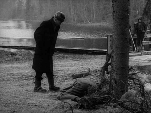 Screen capture from Winter Light