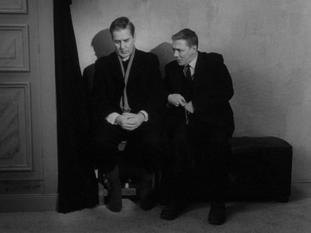Screen capture from Winter Light