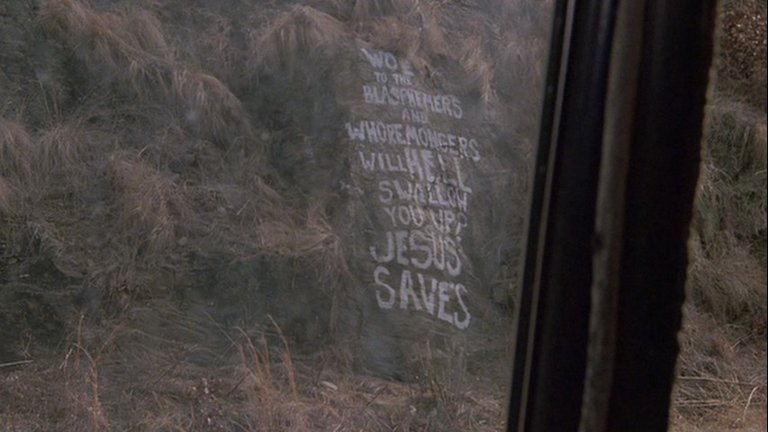 Screen capture from Wise Blood