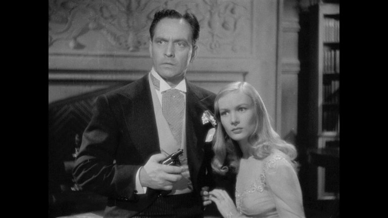 Screen capture from I Married a Witch