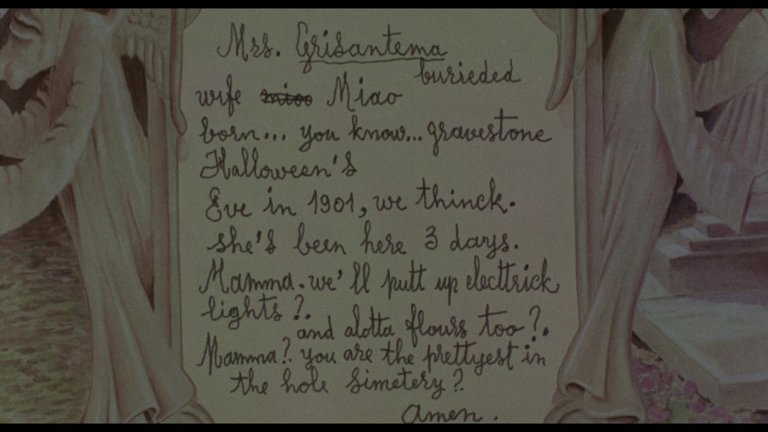 Screen capture from The Witches