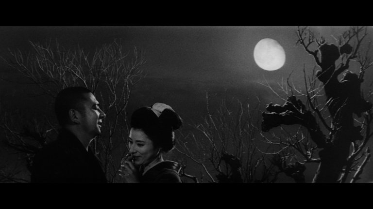 Screen capture from Zatoichi: The Blind Swordsman