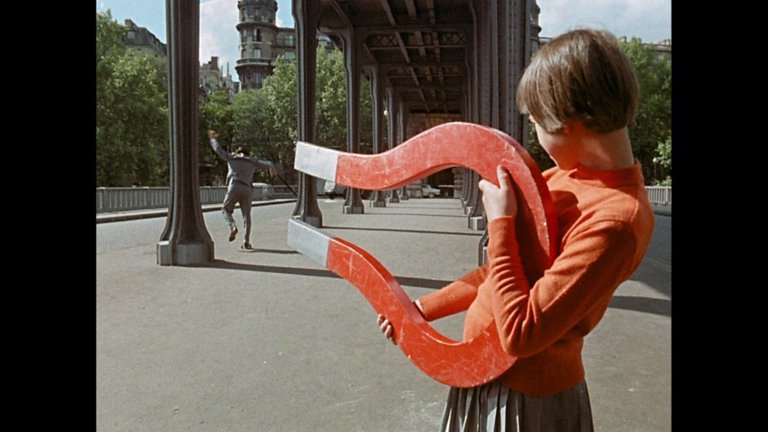 Screen capture from Zazie dans le métro