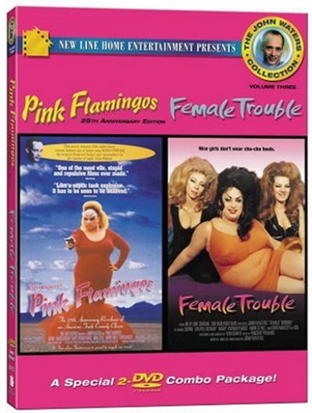 Pink Flamingos/ Female Trouble 北米版 Criterion Forum The John Waters Collection, Volume 3: Pink
