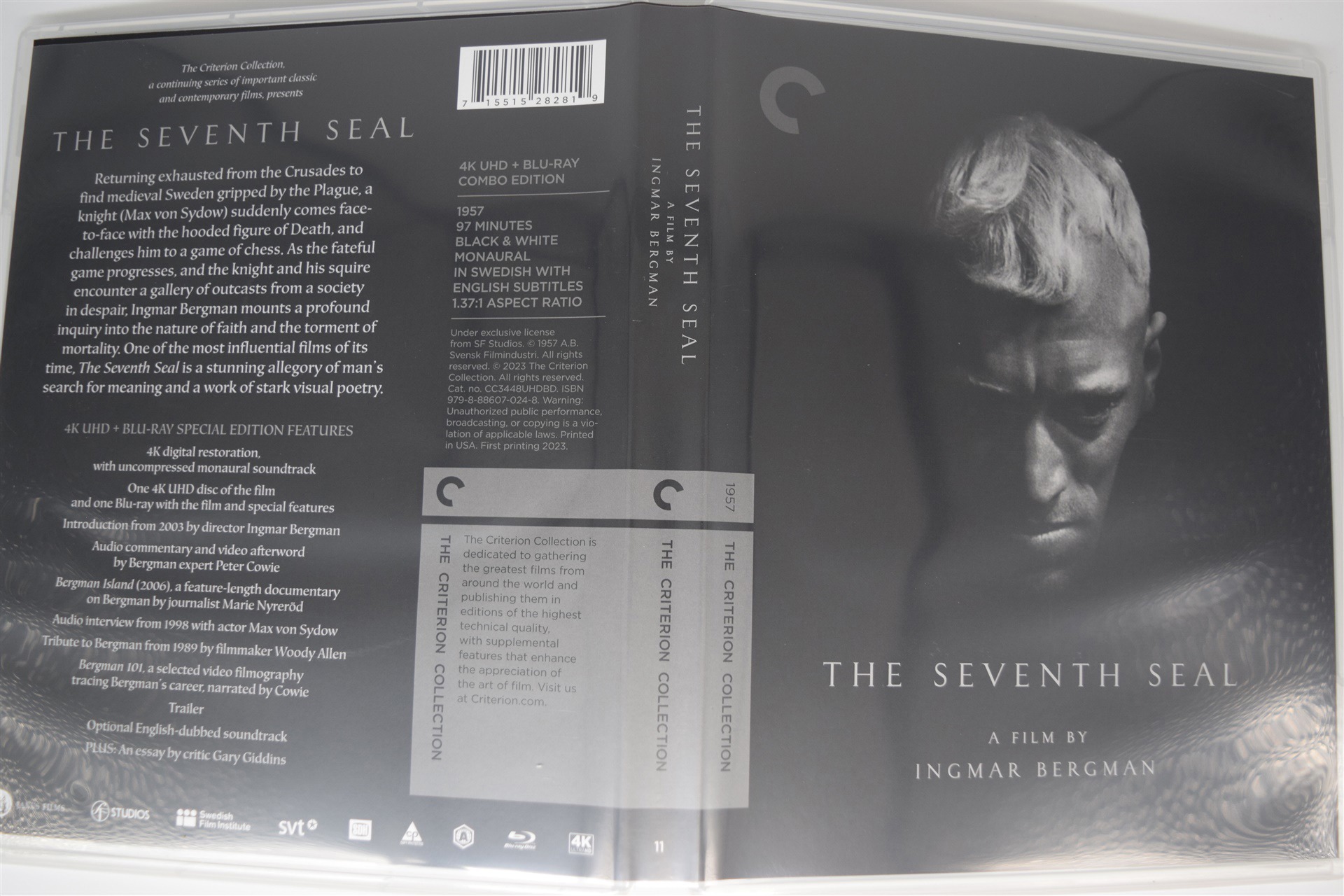 Screen capture from The Seventh Seal