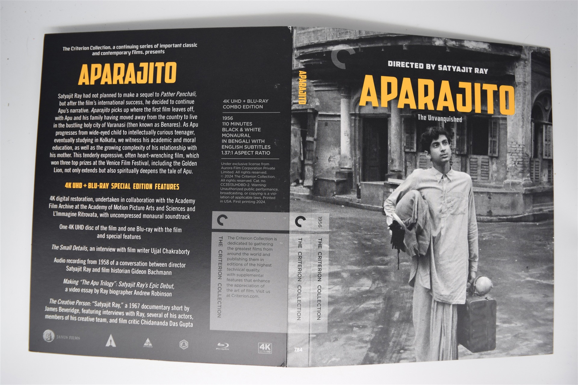 Screen capture from The Apu Trilogy