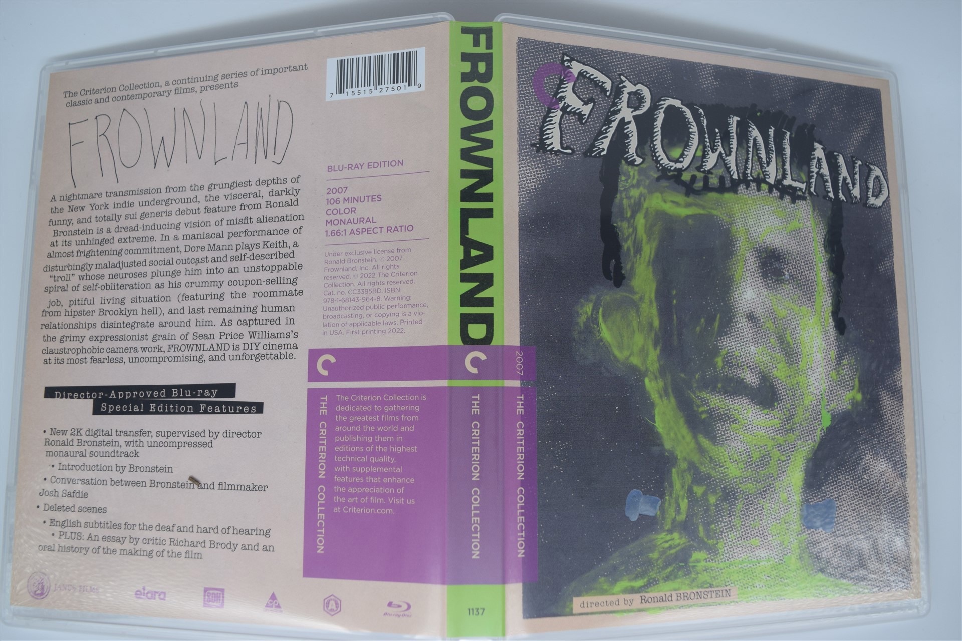 Screen capture from Frownland