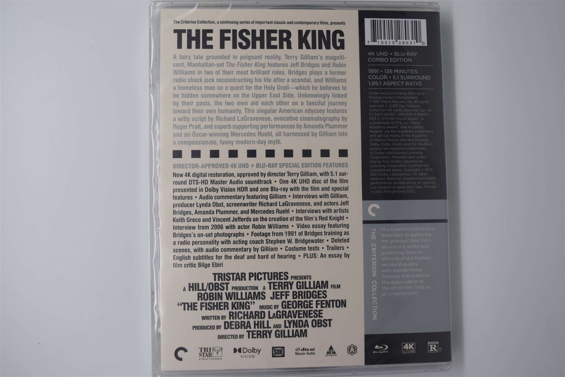 Screen capture from The Fisher King