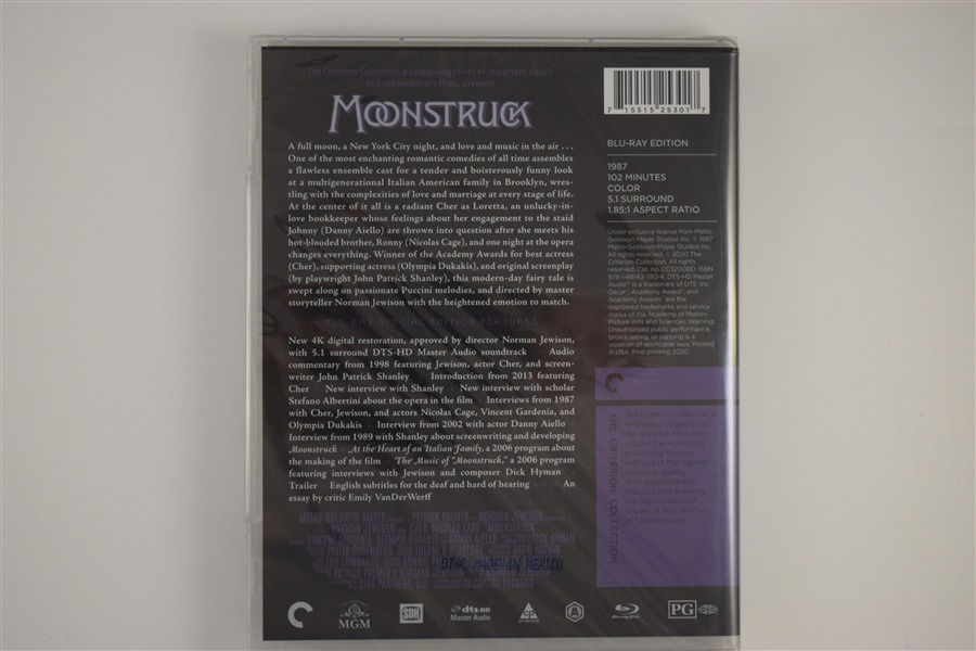 Screen capture from Moonstruck