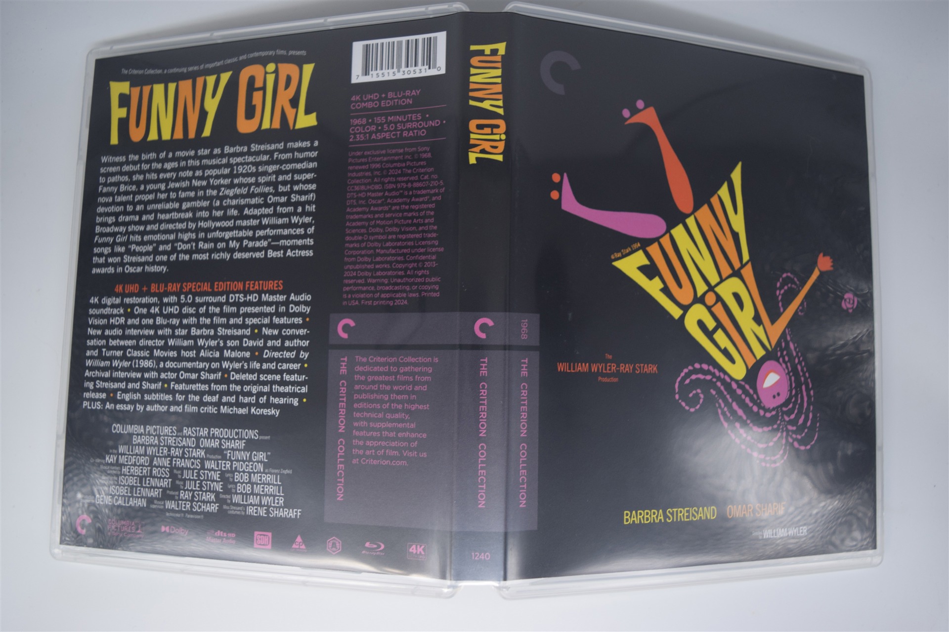 Screen capture from Funny Girl