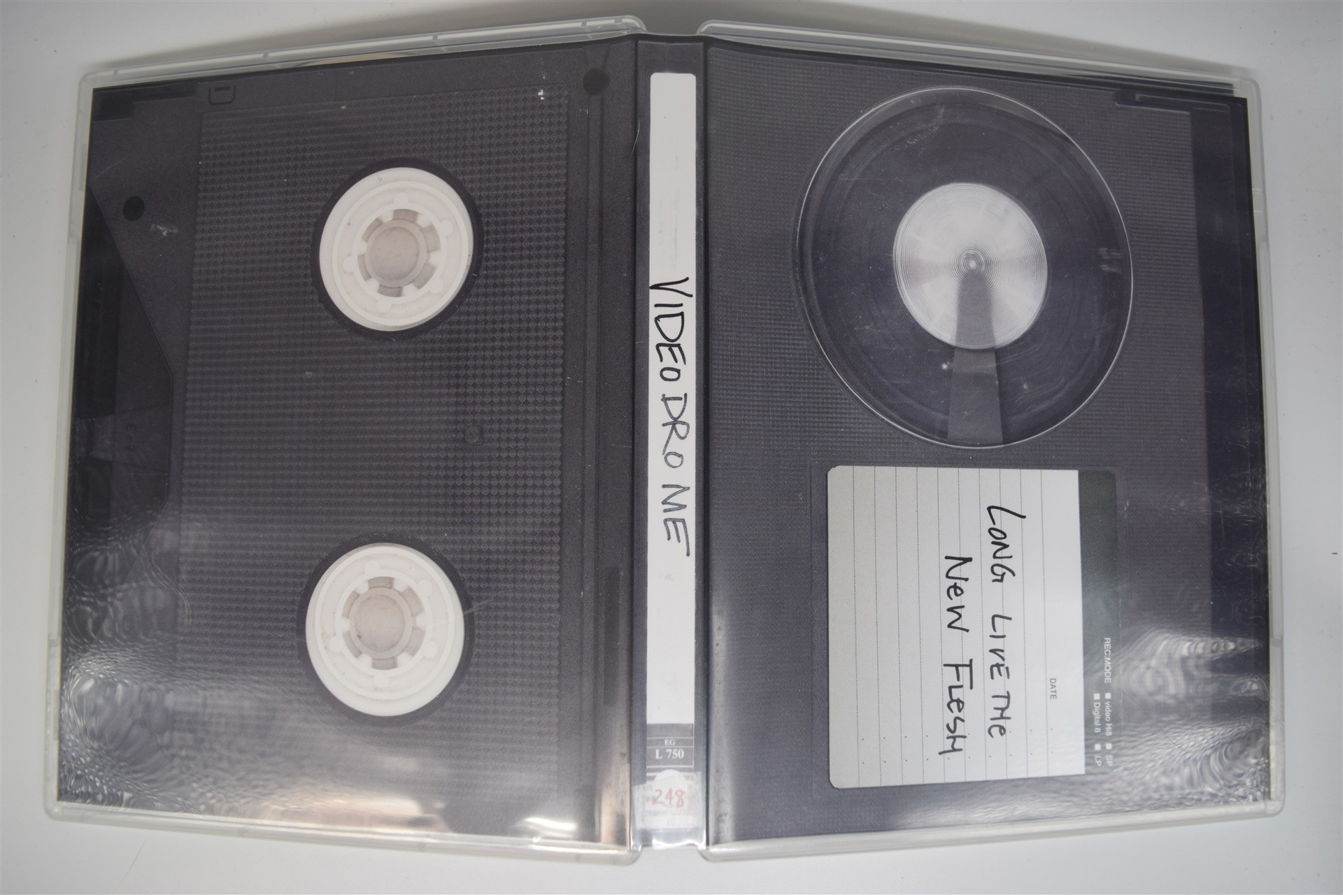Screen capture from Videodrome