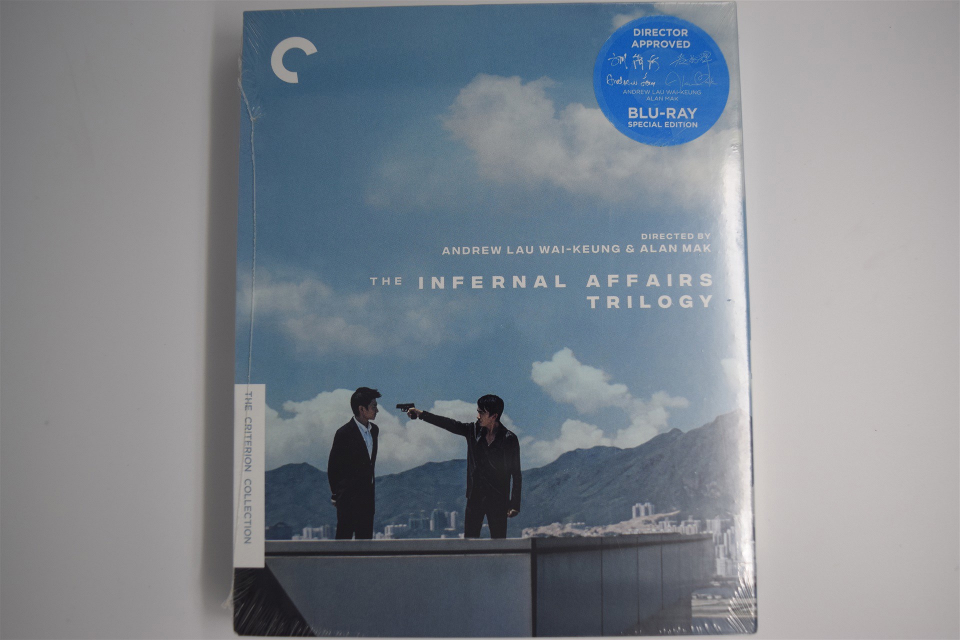 Screen capture from The Infernal Affairs Trilogy