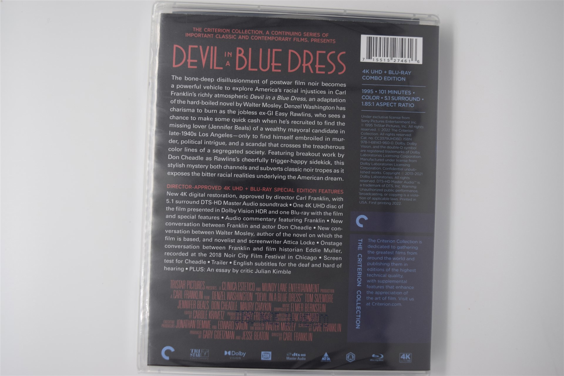 Screen capture from Devil in a Blue Dress