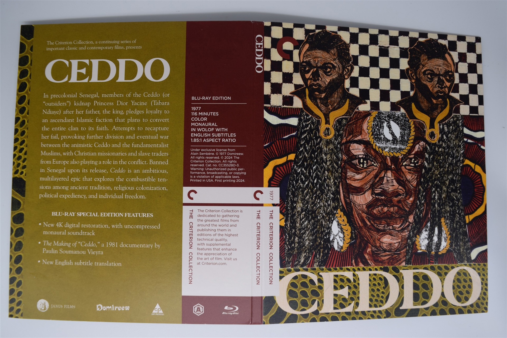 Screen capture from Ceddo