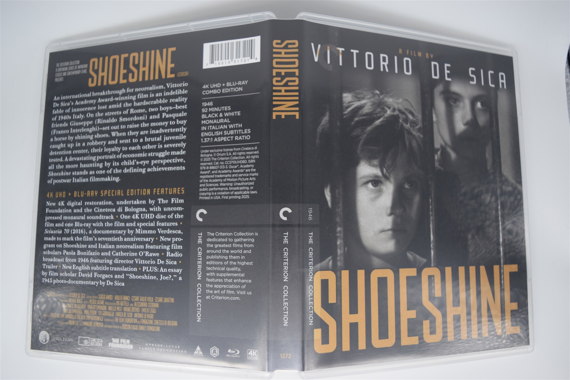 Screen capture from Shoeshine