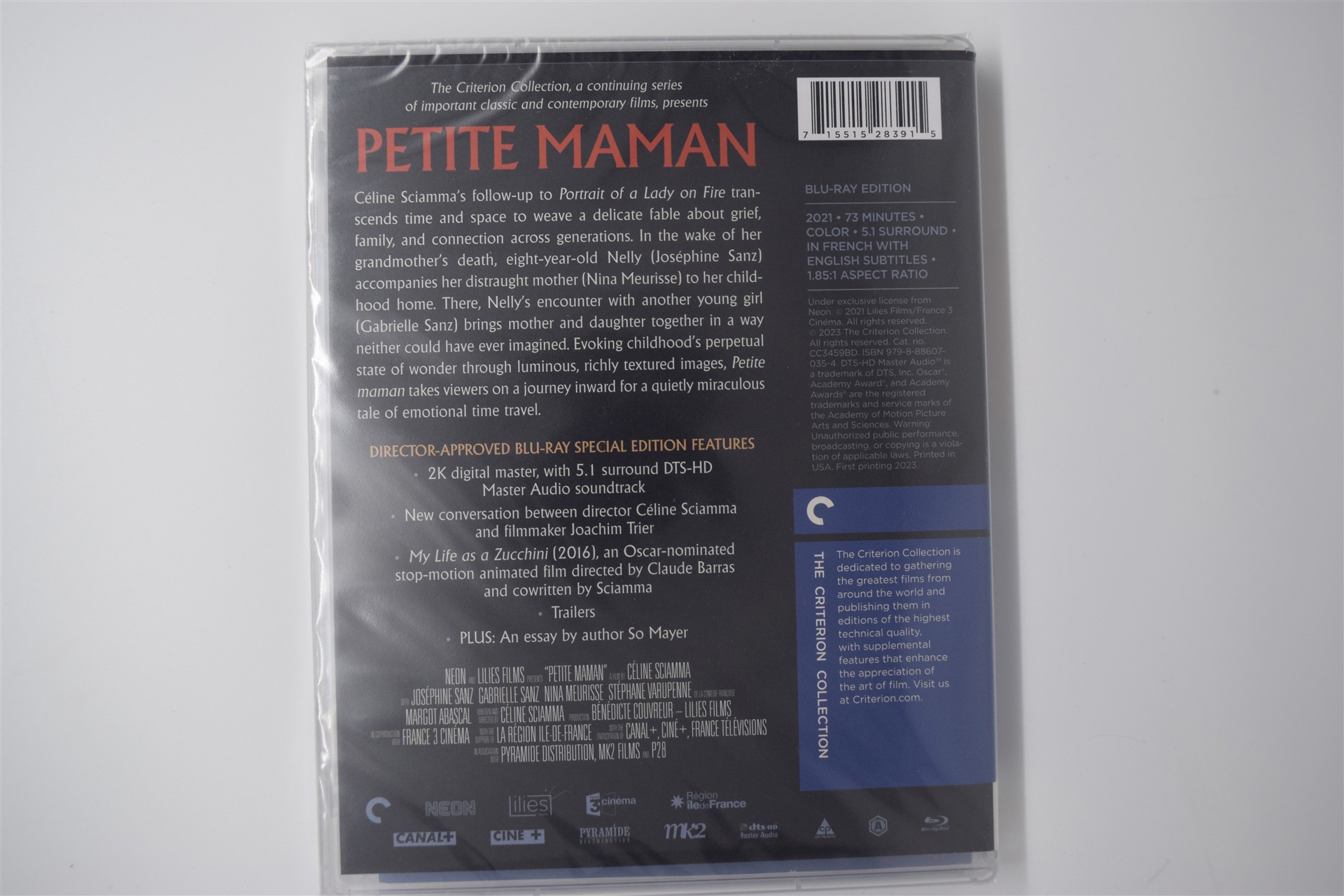 Screen capture from Petite maman