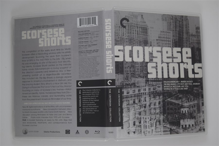 Screen capture from Scorsese Shorts