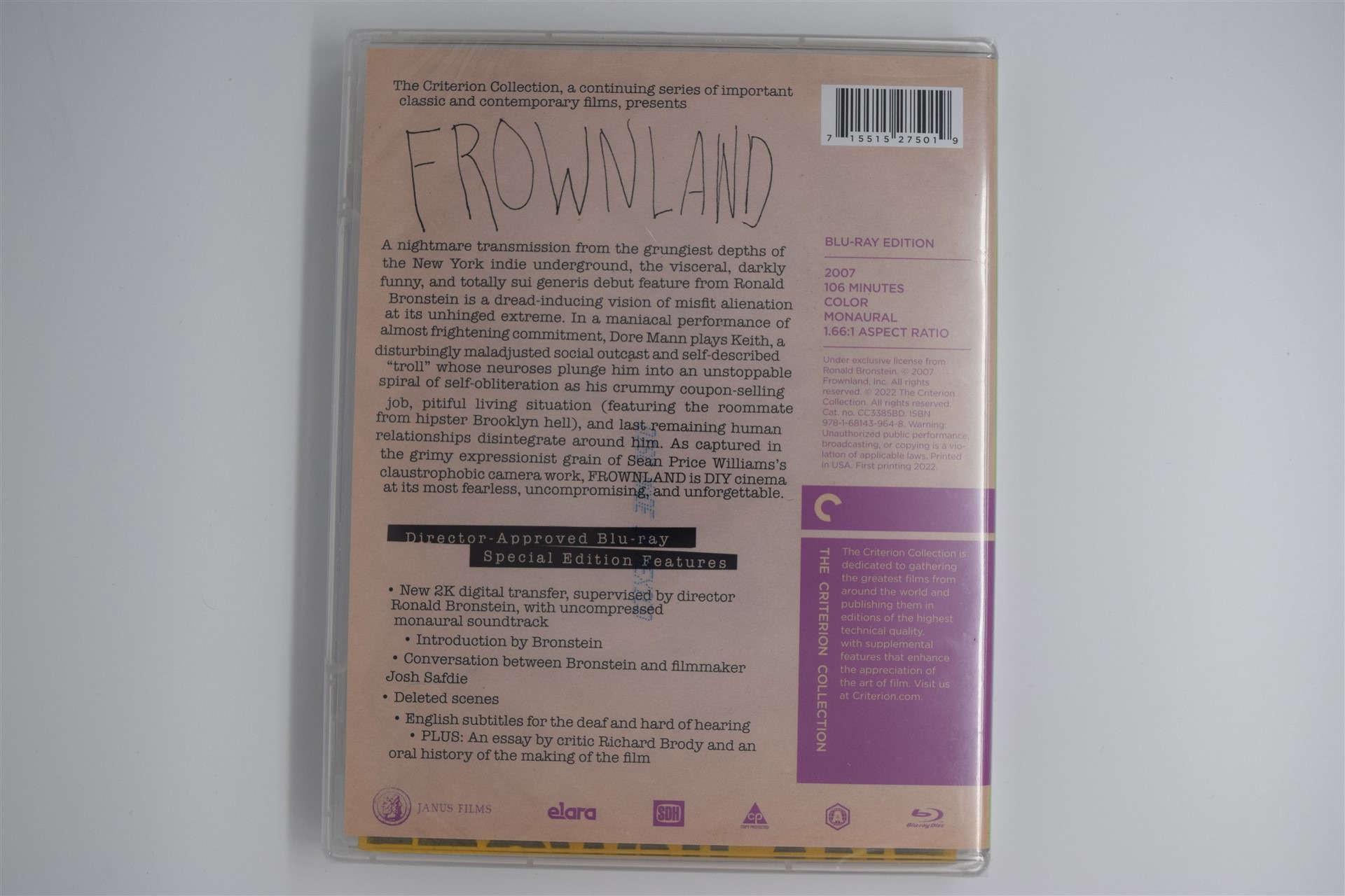 Screen capture from Frownland