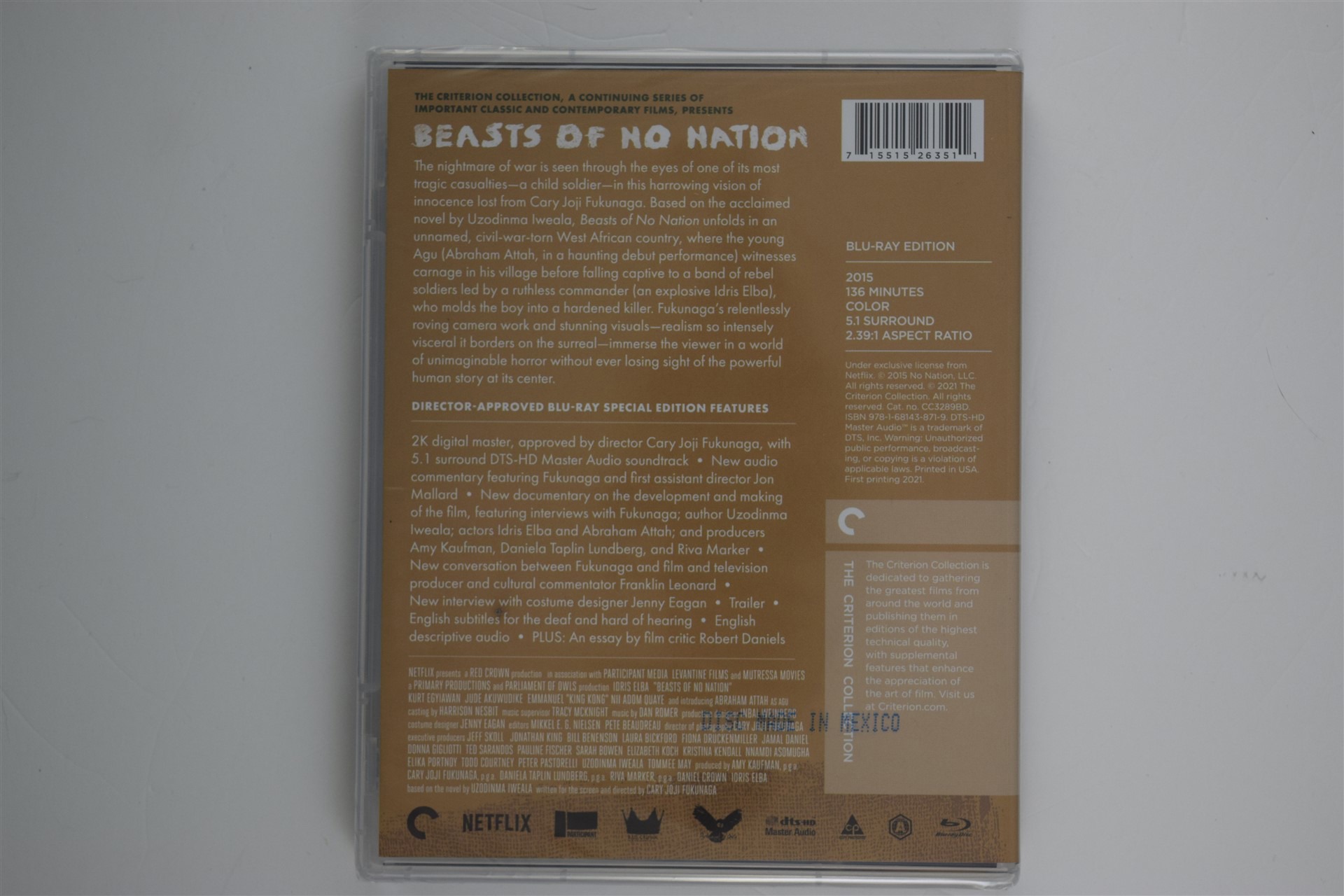 Screen capture from Beasts of No Nation