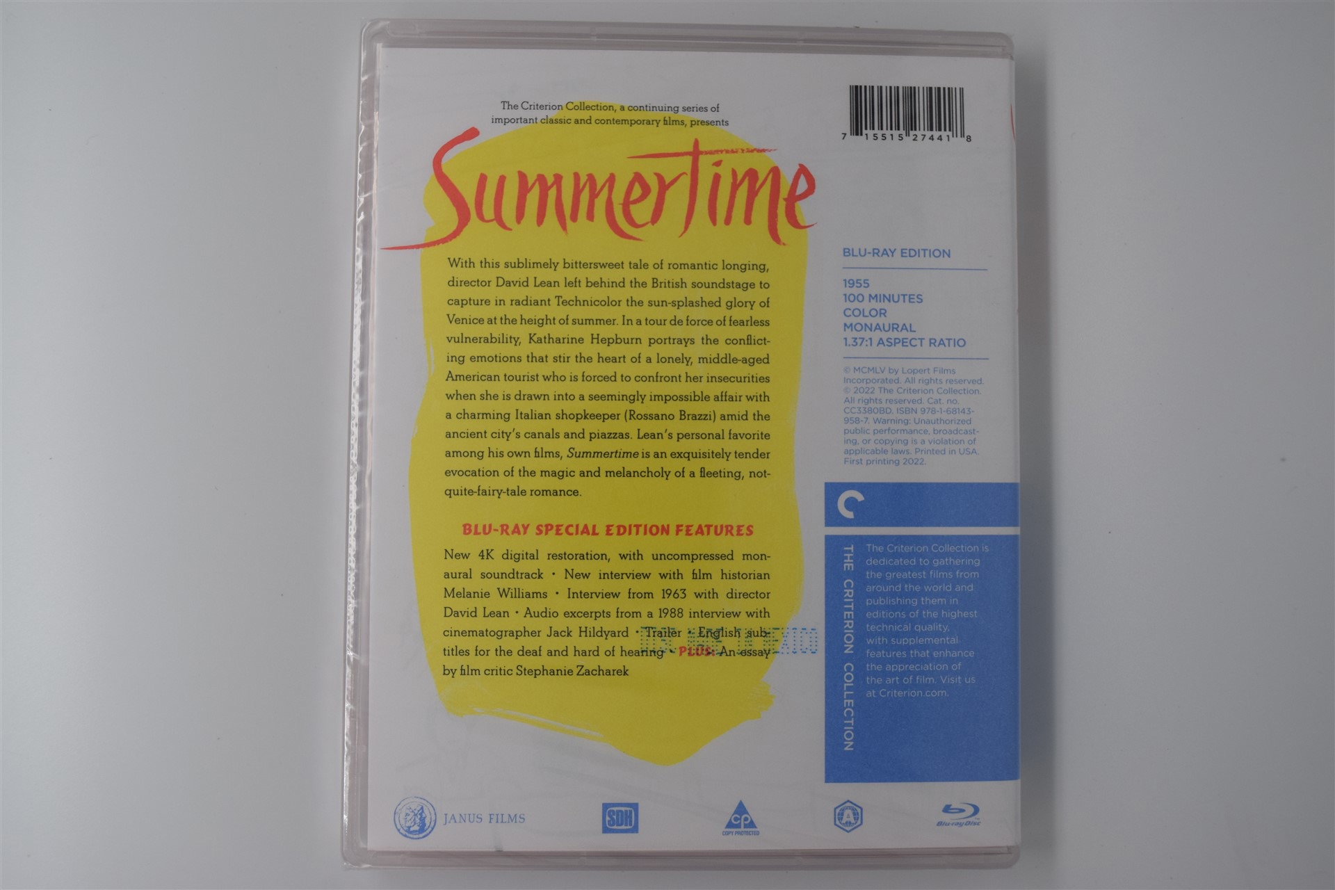 Screen capture from Summertime