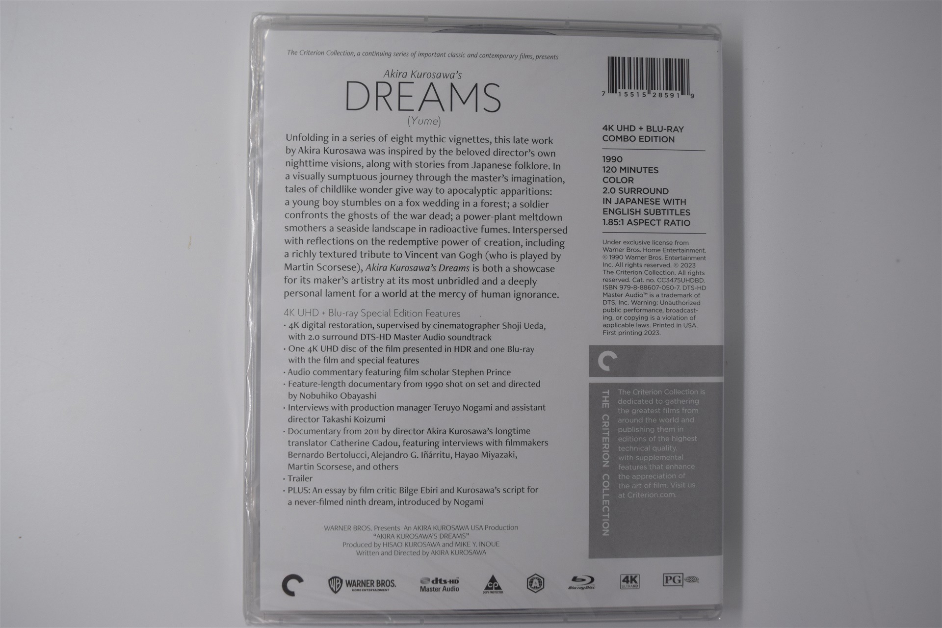 Screen capture from Akira Kurosawa’s Dreams